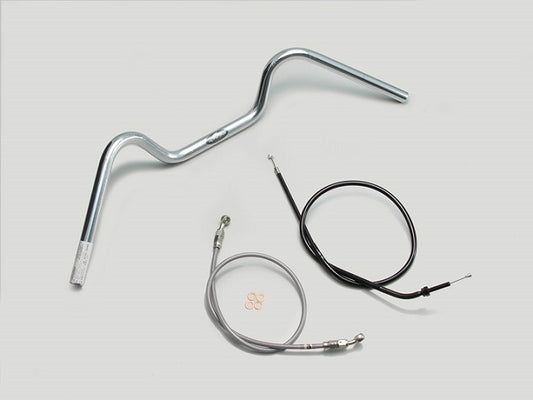 90フォワードアップ ハンドルセット クロームメッキ GROM グロム (16- JC61-1300001-/JC75)