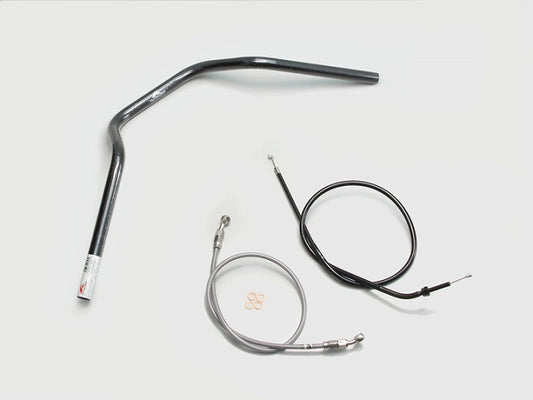 POLICE 3型 ハンドルセット ブラック GROM グロム (16- JC61-1300001-/JC75)