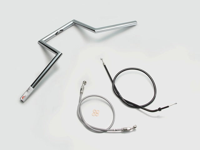 200ロボット2型 ハンドルセット クロームメッキ GROM グロム (16- JC61-1300001-/JC75)