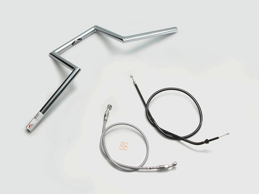 200ロボット2型 ハンドルセット クロームメッキ GROM グロム (16- JC61-1300001-/JC75)