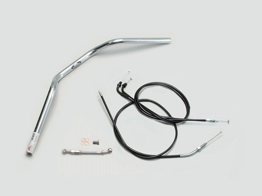 ヨーロピアン2型 ハンドルセット クロームメッキ CB400SB(14-16 ABS車)