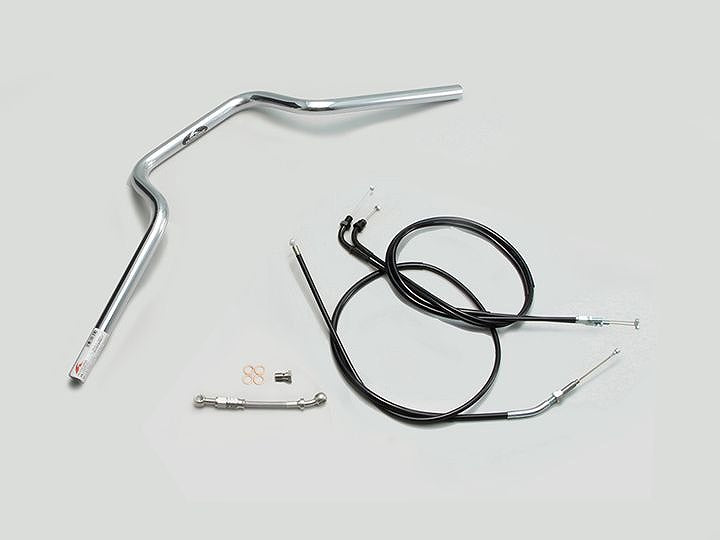 CB1300P-タイプ ハンドルセット クロームメッキ CB400SB'14-16 ABS車