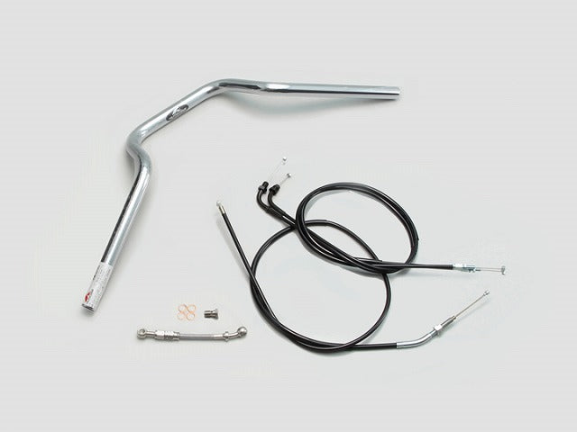 クォーター3型 ハンドルセット クロームメッキ CB400SB(14-16 ABS車)