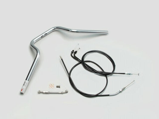 Quarter 4 Type Handlebar Set Chrome Plated CB400SB (14-16 ABS Models)