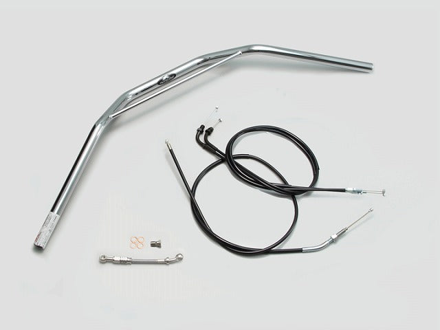 トラッカーHIGH ブリッジ付 ハンドルセット クロームメッキ CB400SF VTEC Revo(14-16 ABS車)