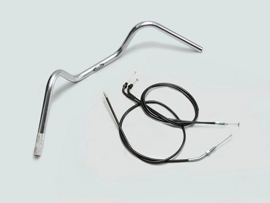 140 forward-rise handlebars, chrome plated, CB400SF VTEC Revo (14-16 ABS models)
