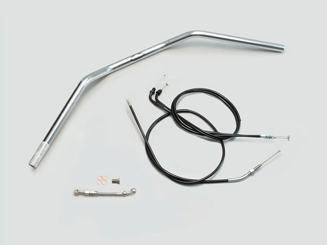 トラッカーLOW ハンドルセット クロームメッキ CB400SF VTEC Revo(14-16 ABS車)