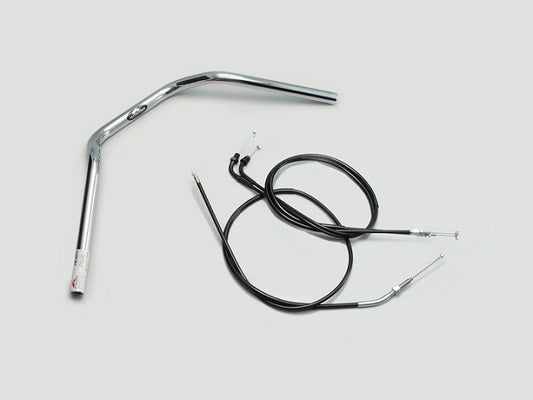 Narrow 2-Type Handlebar Set, Chrome Plated, CB400SF VTEC Revo (14-16 ABS Models)