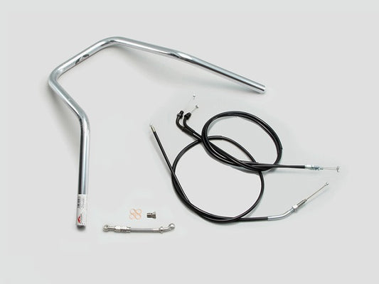 Super Narrow Handlebar Set, Chrome Plated, CB400SF VTEC Revo (14-16 ABS Model)