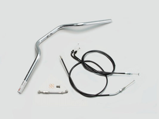 ヨーロピアン3型 ハンドルセット クロームメッキ CB400SF VTEC Revo(14-16 ABS車)