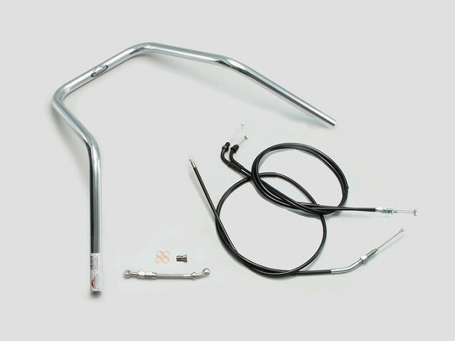 ウルトラナロー ハンドルセット クロームメッキ CB400SF VTEC Revo(14-16 ABS車)