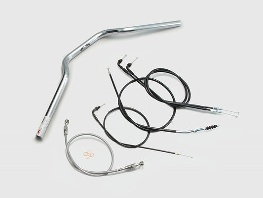 European 1 Type Handlebar Set, Chrome Plated, GB250 Clubman (90-94 MC10-1300001-1499999)