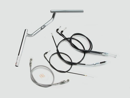 SWコンドル ハンドルセット クロームメッキ GB250クラブマン (90-94 MC10-1300001-1499999)