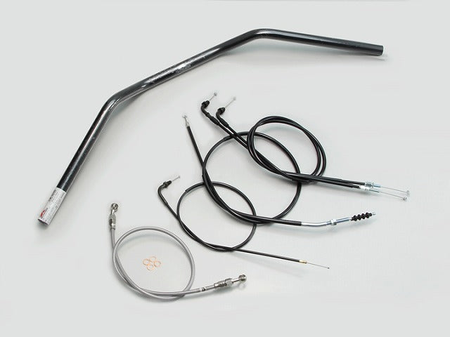 トラッカーLOW ハンドルセット ブラック GB250クラブマン (90-94 MC10-1300001-1499999)