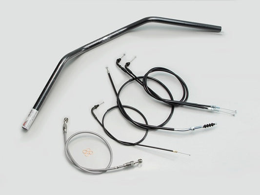 トラッカーLOW ハンドルセット ブラック GB250クラブマン (90-94 MC10-1300001-1499999)