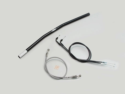 フラット0型 ハンドルセット ブラック GB250クラブマン (90-94 MC10-1300001-1499999)