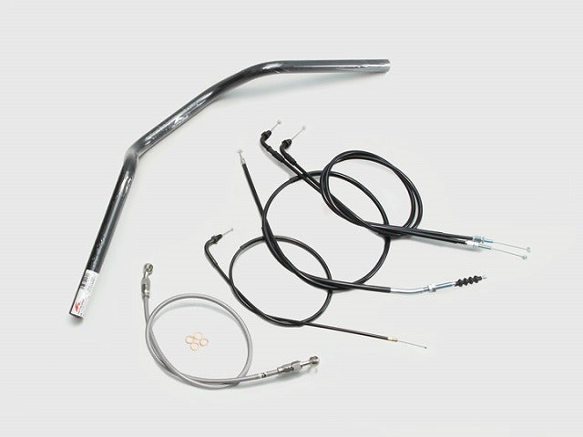 ヨーロピアン2型 ハンドルセット ブラック GB250クラブマン (90-94 MC10-1300001-1499999)