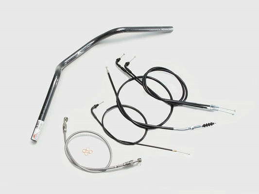 ヨーロピアン2型 ハンドルセット ブラック GB250クラブマン (90-94 MC10-1300001-1499999)