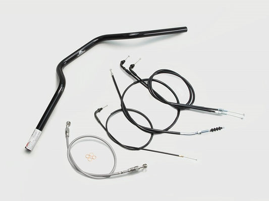 ヨーロピアン3型 ハンドルセット ブラック GB250クラブマン (90-94 MC10-1300001-1499999)