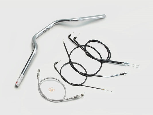 European III Handlebar Set - Chrome Plated for GB250 Clubman (90-94 MC10-1300001-1499999)