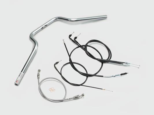 CB1300P-Type Handlebar Set, Chrome Plated GB250 Clubman (90-94 MC10-1300001-1499999)