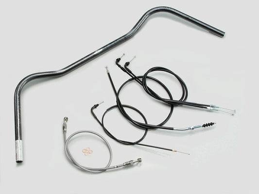 ワイドローオールド2型 ハンドルセット ブラック GB250クラブマン (90-94 MC10-1300001-1499999)