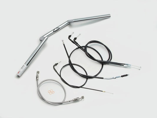 100ロボット2型 ハンドルセット クロームメッキ GB250クラブマン (90-94 MC10-1300001-1499999)