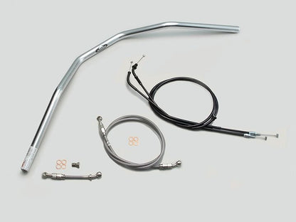 スーパートラッカー ハンドルセット クロームメッキ CB1300SF'10-13 ABS車