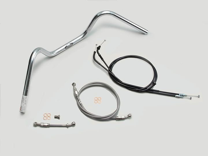 140フォワードアップ ハンドルセット クロームメッキ CB1300SF'10-13 ABS車