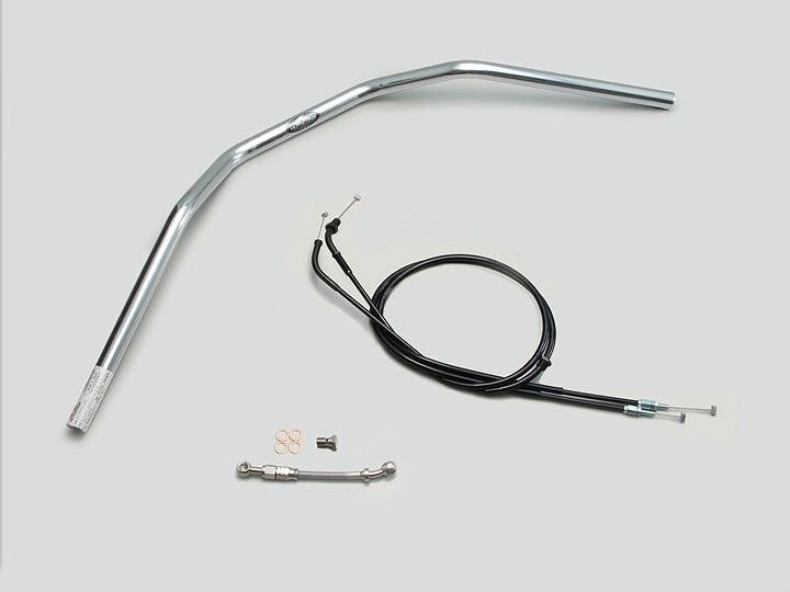 トラッカーHIGH ハンドルセット クロームメッキ CB1300SF'10-13 ABS車