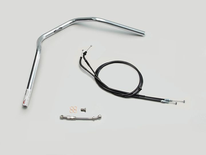 ナロー3型 ハンドルセット クロームメッキ CB1300SF'10-13 ABS車