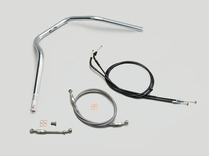 ナロー4型 ハンドルセット クロームメッキ CB1300SF'10-13 ABS車
