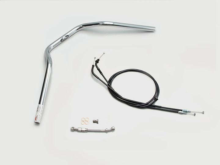POLICE 3型 ハンドルセット クロームメッキ CB1300SF'10-13 ABS車