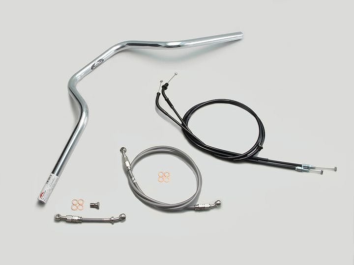 ヨーロピアン4型 ハンドルセット クロームメッキ CB1300SF'10-13 ABS車