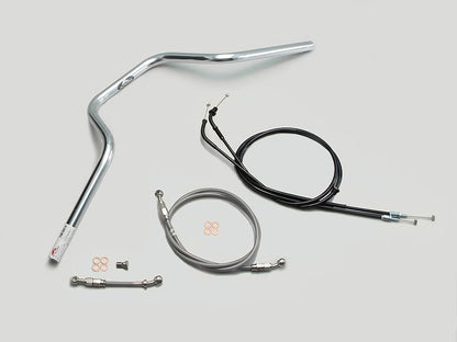 ヨーロピアン4型 ハンドルセット クロームメッキ CB1300SF'10-13 ABS車
