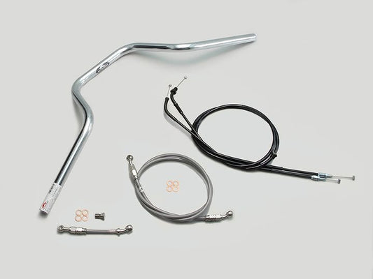 ヨーロピアン4型 ハンドルセット クロームメッキ CB1300SF'10-13 ABS車