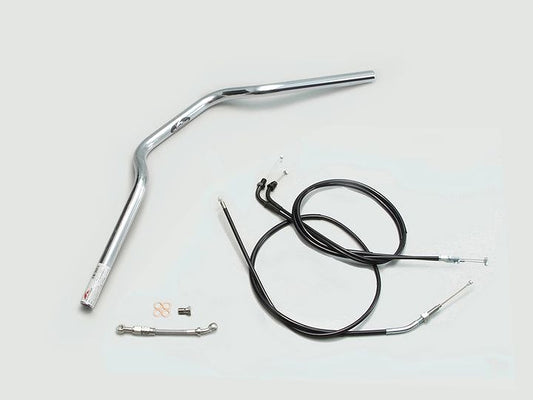 European 1 Type Handlebar Set, Chrome Plated, CB400SF '08-13 ABS Model