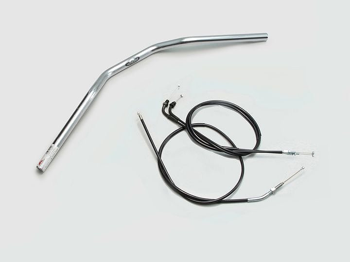 スーパーバイクLOW ハンドルセット クロームメッキ CB400SF'08-13 ABS車
