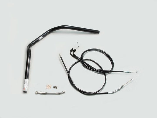 Narrow 2-Type Handlebar Set, Black CB400SF '08-'13 ABS Model