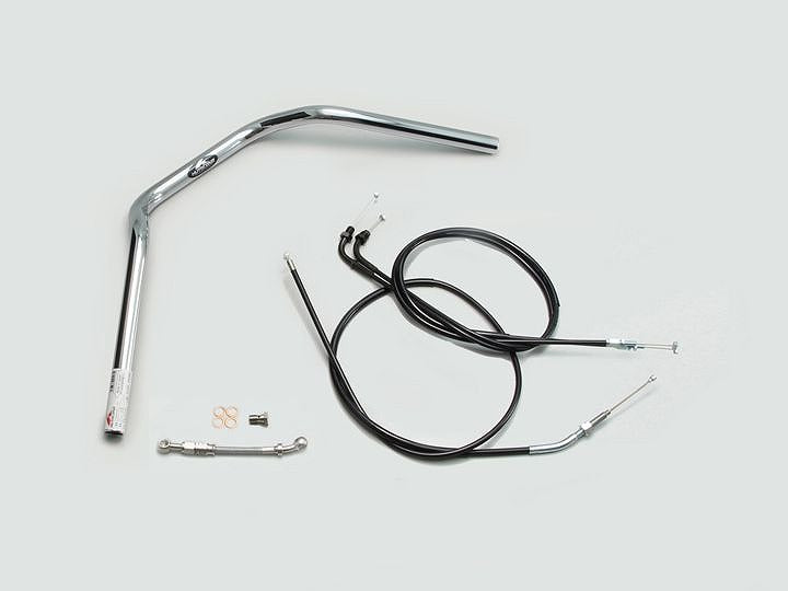 ナロー2型 ハンドルセット クロームメッキ CB400SF'08-13 ABS車