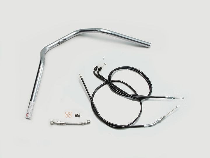 ナロー3型 ハンドルセット クロームメッキ CB400SF'08-13 ABS車
