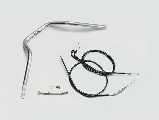 POLICE 4-type Handlebar Set Chrome Plating CB400SF '08-'13 ABS model
