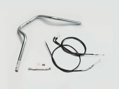 POLICE 5型 ハンドルセット クロームメッキ CB400SF'08-13 ABS車
