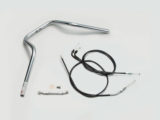 POLICE 5-type Handlebar Set, Chrome Plated, CB400SF '08-'13 ABS Model