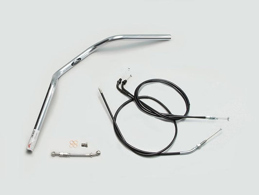 European Type 2 Handlebar Set, Chrome Plated, CB400SF '08-13 ABS Model