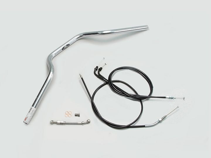 ヨーロピアン3型 ハンドルセット クロームメッキ CB400SF'08-13 ABS車