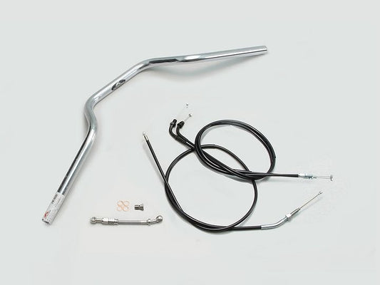European Type 3 Handlebar Set Chrome Plated CB400SF '08-13 ABS Model