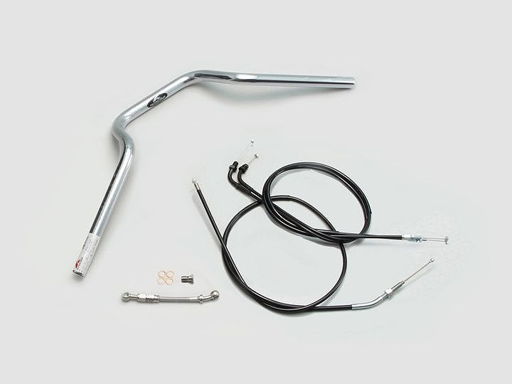 クォーター3型 ハンドルセット クロームメッキ CB400SF'08-13 ABS車