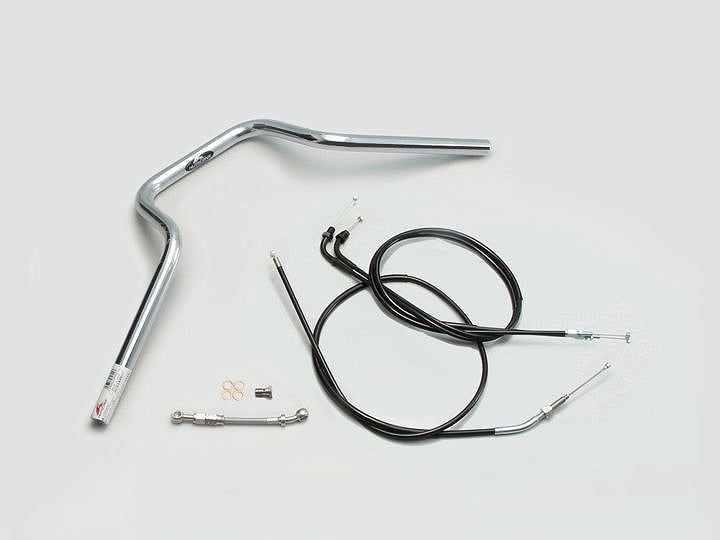 クォーター4型 ハンドルセット クロームメッキ CB400SF'08-13 ABS車