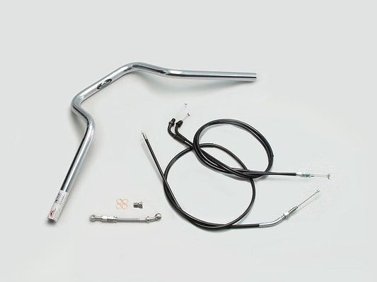 Quarter 4 Type Handlebar Set Chrome Plated CB400SF '08-13 ABS Model